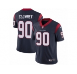 Youth Nike Houston Texans #90 Jadeveon Clowney Vapor Untouchable Limited Navy Blue Team Color NFL Jersey