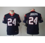 nike youth nfl jerseys houston texans #24 joseph blue[nike limited]