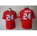 nike youth nfl jerseys houston texans #24 joseph red[nike limited]