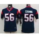 nike youth nfl jerseys houston texans #56 cushing blue[nike]