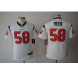 nike youth nfl jerseys houston texans #58 reed whitenike limited]