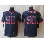 nike youth nfl jerseys houston texans #90 clowney blue[Elite drift fashion][clowney]