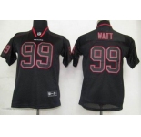 nike youth nfl jerseys houston texans #99 watt black[lights out]