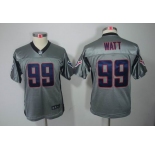 nike youth nfl jerseys houston texans #99 watt grey[Elite shadow]