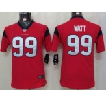 nike youth nfl jerseys houston texans #99 watt red[nike]