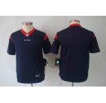 nike youth nfl jerseys houston texans blank blue[nike limited]