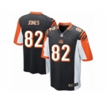 Men's Nike Cincinnati Bengals #82 Marvin Jones Game Black Team Color NFL Jersey