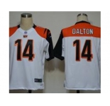 nike nfl jerseys cincinnati bengals #14 dalton white[game]