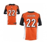 Men's Nike Cincinnati Bengals #22 William Jackson Elite Orange Alternate NFL Jersey