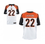 Men's Nike Cincinnati Bengals #22 William Jackson Elite white NFL Jersey