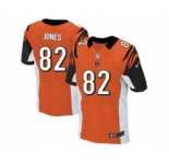 Men's Nike Cincinnati Bengals #82 Marvin Jones Elite Orange Alternate NFL Jersey