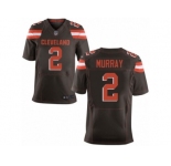 Men's Nike Cleveland Browns #2 Patrick Murray Elite Brown Team Color NFL Jersey