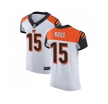 Nike Cincinnati Bengals #15 John Ross White Men Stitched NFL Vapor Untouchable Elite Jersey