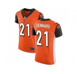 Nike Cincinnati Bengals #21 Darqueze Dennard Orange Alternate Men Stitched NFL Vapor Untouchable Elite Jersey