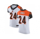 Nike Cincinnati Bengals #24 Adam Jones White Men Stitched NFL Vapor Untouchable Elite Jersey