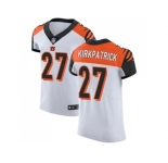 Nike Cincinnati Bengals #27 Dre Kirkpatrick White Men Stitched NFL Vapor Untouchable Elite Jersey