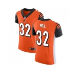 Nike Cincinnati Bengals #32 Jeremy Hill Orange Alternate Men Stitched NFL Vapor Untouchable Elite Jersey