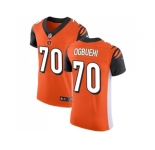 Nike Cincinnati Bengals #70 Cedric Ogbuehi Orange Alternate Men Stitched NFL Vapor Untouchable Elite Jersey