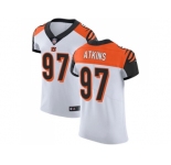 Nike Cincinnati Bengals #97 Geno Atkins White Men Stitched NFL Vapor Untouchable Elite Jersey