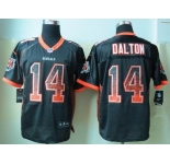 nike nfl jerseys cincinnati bengals #14 dalton black[Elite drift fashion]