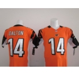 nike nfl jerseys cincinnati bengals #14 dalton orange[elite]