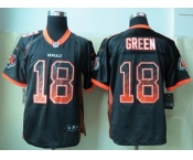 nike nfl jerseys cincinnati bengals #18 green black[Elite drift fashion]