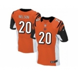 nike nfl jerseys cincinnati bengals #20 reggie nelson orange[Elite]