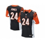 nike nfl jerseys cincinnati bengals #24 adam jones black[Elite]