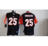 nike nfl jerseys cincinnati bengals #25 bernard black[Elite]