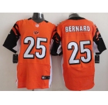nike nfl jerseys cincinnati bengals #25 bernard orange[Elite]