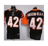 nike nfl jerseys cincinnati bengals #42 green-ellis black[elite]