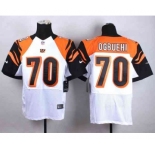 nike nfl jerseys cincinnati bengals #70 ogbuehi white[Elite]