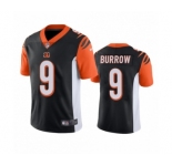 Cincinnati Bengals #9 Joe Burrow Black 2020 NFL Draft Vapor Limited Jersey