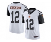Men Nike Cincinnati Bengals #12 Alex Erickson Limited White Rush Vapor Untouchable NFL Jersey