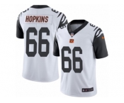 Men Nike Cincinnati Bengals #66 Trey Hopkins Limited White Rush Vapor Untouchable NFL Jersey