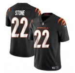 Men's Cincinnati Bengals #22 Geno Stone BLack Vapor Untouchable Limited Football Stitched Jersey