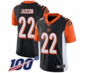 Men's Cincinnati Bengals #22 William Jackson Black Team Color Vapor Untouchable Limited Player 100th Season Football Jersey