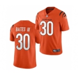 Men's Cincinnati Bengals #30 Jessie Bates III 2021 Orange Vapor Untouchable Limited Stitched Football Jersey