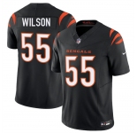 Men's Cincinnati Bengals #55 Logan Wilson Black 2025 F.U.S.E. Vapor Untouchable Limited Stitched Football Jersey