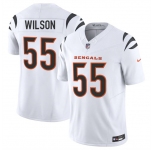 Men's Cincinnati Bengals #55 Logan Wilson White 2025 F.U.S.E. Vapor Untouchable Limited Stitched Football Jersey