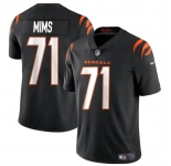 Men's Cincinnati Bengals #71 Amarius Mims Black 2024 Draft Vapor Untouchable Limited Football Stitched Jersey