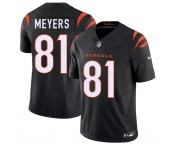 Men's Cincinnati Bengals #81 Dohnte Meyers Black 2026 F.U.S.E. Vapor Untouchable Limited Football Stitched Jersey