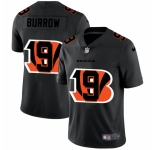 Men's Cincinnati Bengals #9 Joe Burrow Black Nike Black Shadow Edition Limited Jersey