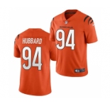 Men's Cincinnati Bengals #94 Sam Hubbard 2021 Orange Vapor Untouchable Limited Stitched Football Jersey