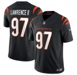 Men's Cincinnati Bengals #97 Dexter Lawrence II Black 2026 F.U.S.E. Vapor Untouchable Limited Football Stitched Jersey