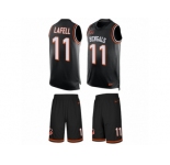 Men's Nike Cincinnati Bengals #11 Brandon LaFell Limited Black Tank Top Suit NFL Jersey