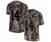 Men's Nike Cincinnati Bengals #14 Andy Dalton Limited Camo Rush Realtree NFL Jersey