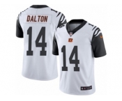 Men's Nike Cincinnati Bengals #14 Andy Dalton Limited White Rush NFL Jersey