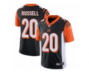 Men's Nike Cincinnati Bengals #20 KeiVarae Russell Vapor Untouchable Limited Black Team Color NFL Jersey