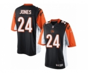 Men's Nike Cincinnati Bengals #24 Adam Jones Limited Black Team Color NFL Jersey